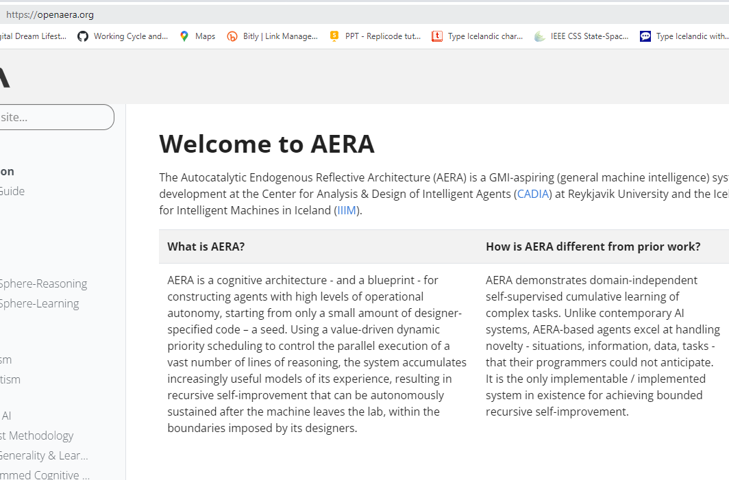 AERA website